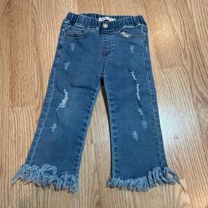 Mae Li Rose pull‎ on toddler jeans 4/5